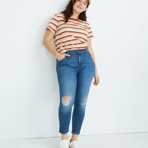 Madewell 9" Mid-Rise Skinny Crop Jeans 35